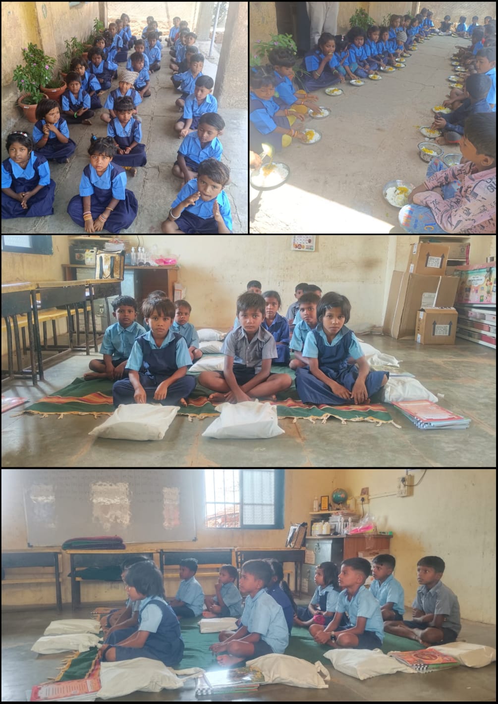 children playing and learning together